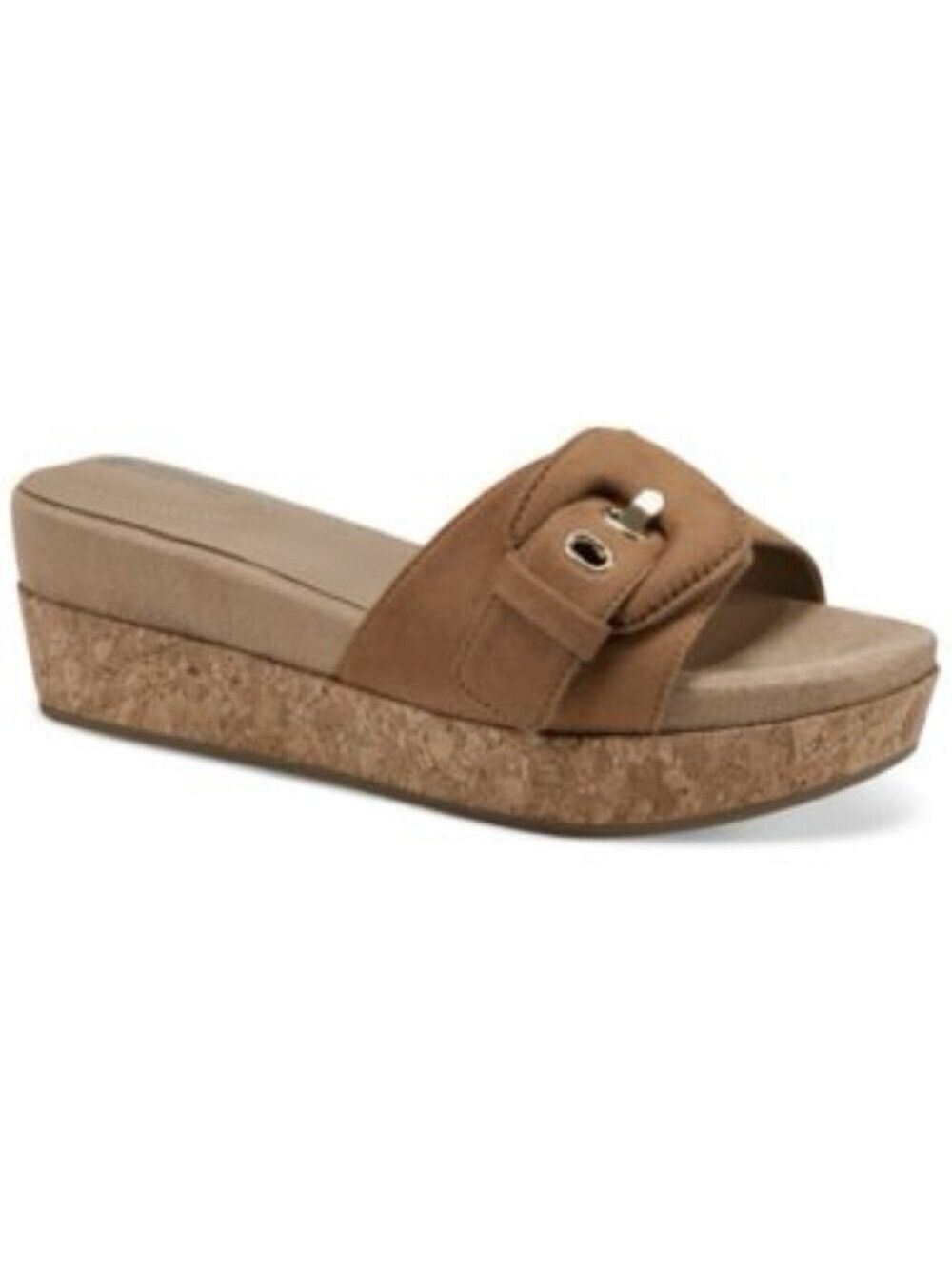 Women’s Giani Bernini Ashllyn Tan Wedge Sandals Size 10 US!
